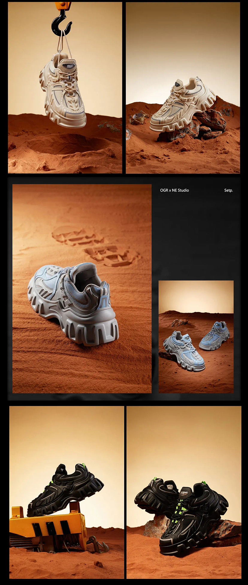 潮牌鞋履OGR形象大片-重力机甲系列（图ZMzIxNzAwMDE2） - 时尚/艺术摄影 - 站酷设计师芮旭奎Arquette原创素材 - 站酷ZCOOL