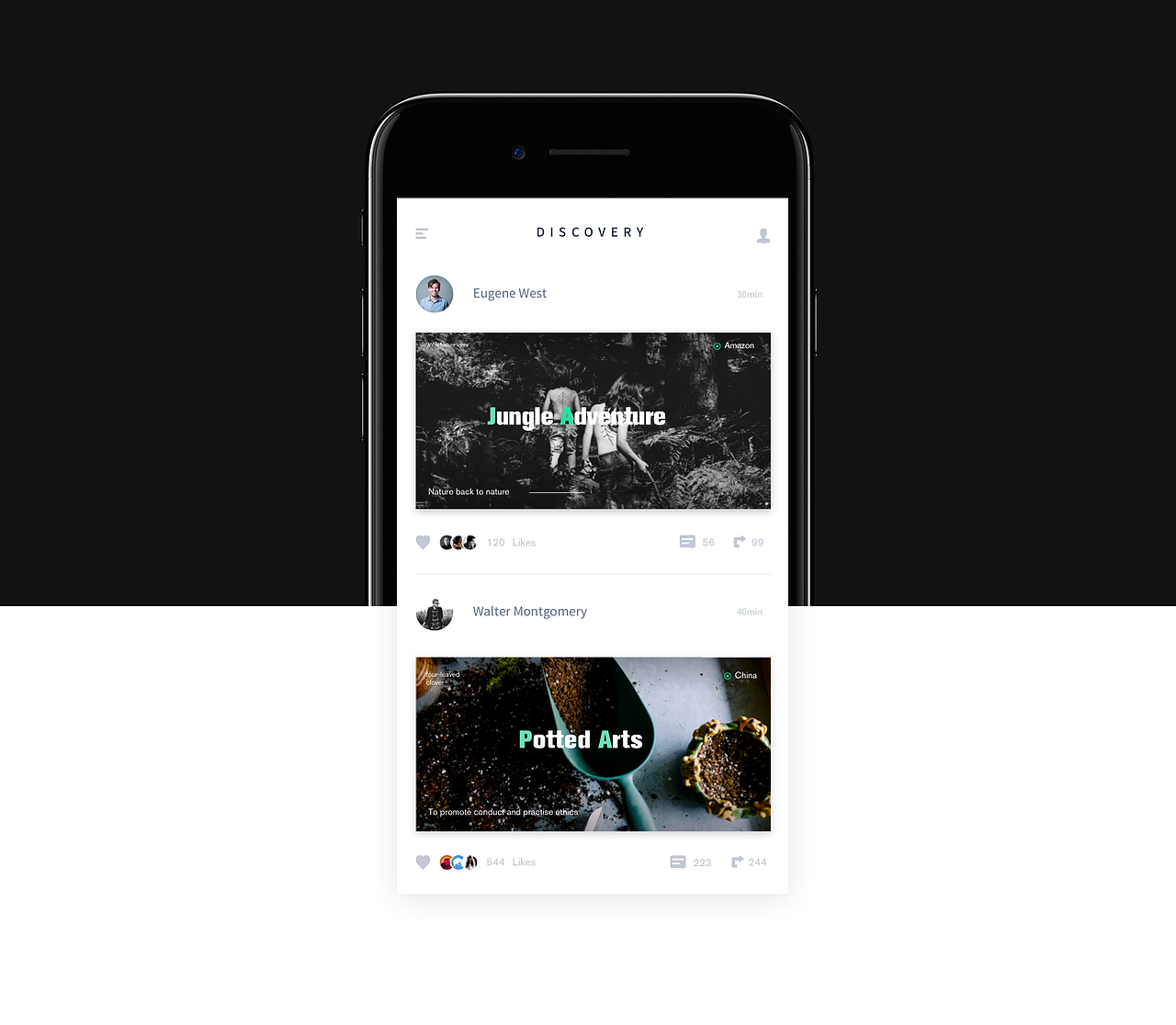 dribbble 9月作品（图ZNjAzMjExNjA=） - APP界面 - 站酷设计师应骏原创素材 - 站酷ZCOOL