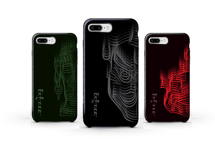 面具图形手机壳