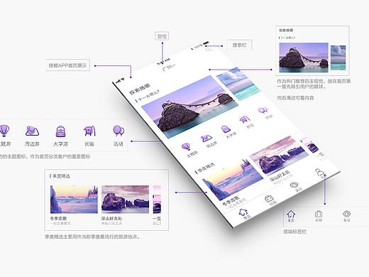 旅游APP設(shè)計(jì)（個(gè)人主頁(yè)-ZMjgzNzU4NzI=） - APP界面 - 站酷設(shè)計(jì)師喵子檬原創(chuàng)素材 - 站酷ZCOOL