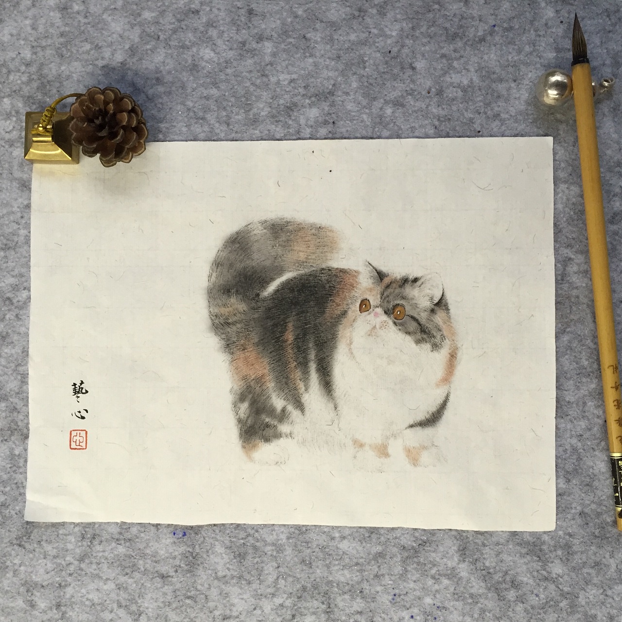 若有所思-加菲猫