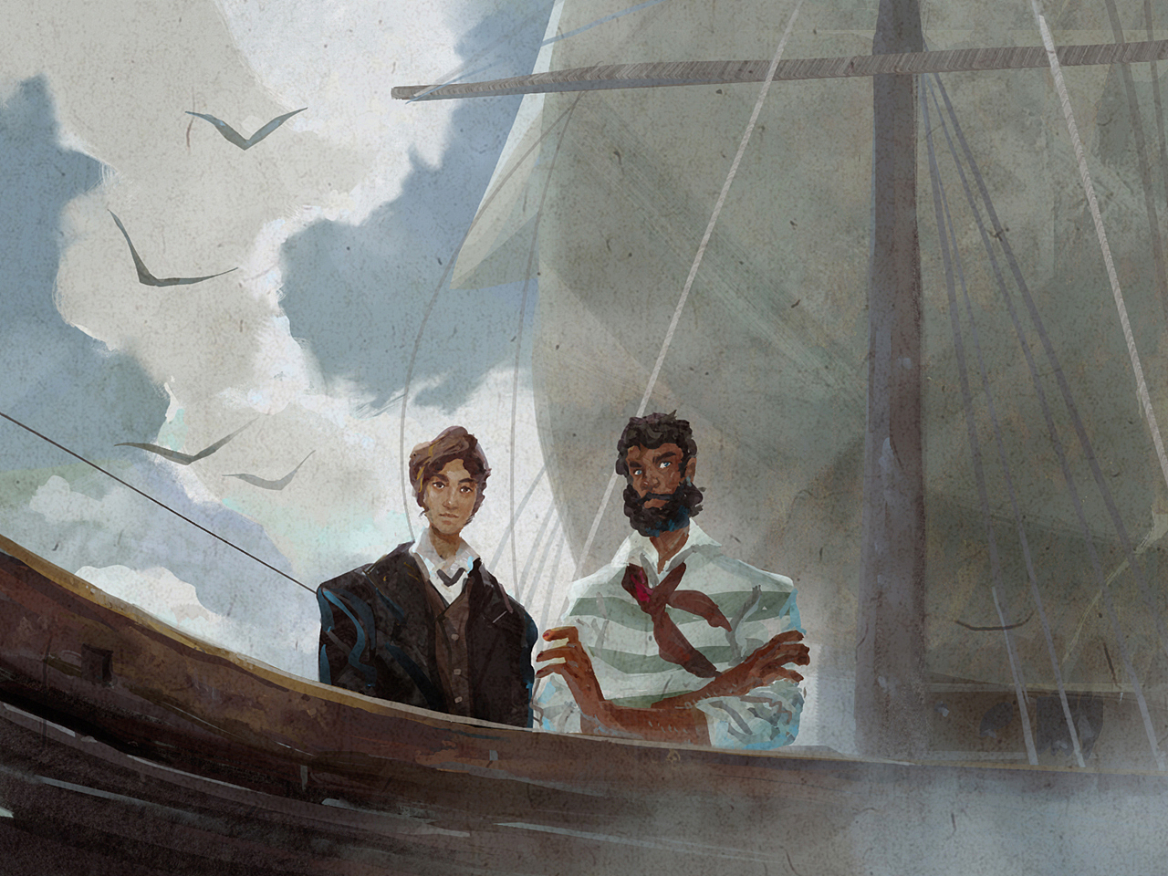 百词斩芝士派《白衣女人》广播剧