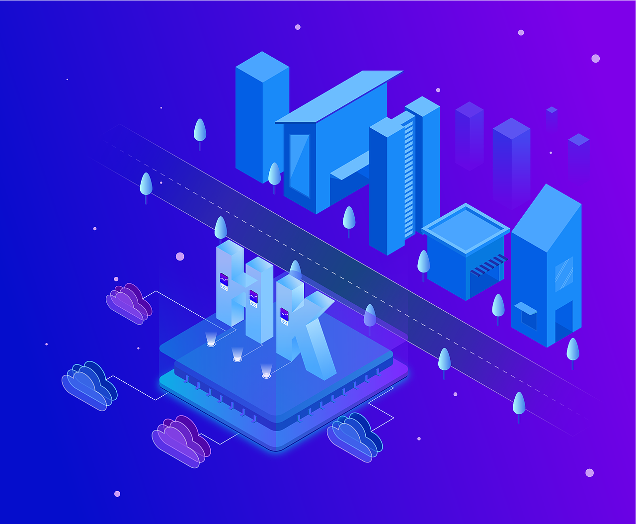 2.5d 科技感场景