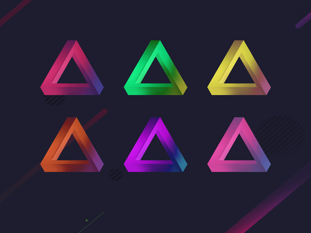 立体三角|三维|其他三维|喵老夫的少女心 - 原创作品 - 站酷 (zcool)