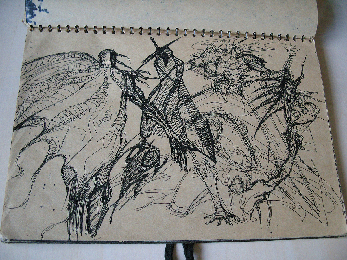 简单的一支黑笔+一本子带来的乐趣！（图ZNjkxNDgwNA==） - 创作习作 - 站酷设计师jjiifeng海原创素材 - 站酷ZCOOL