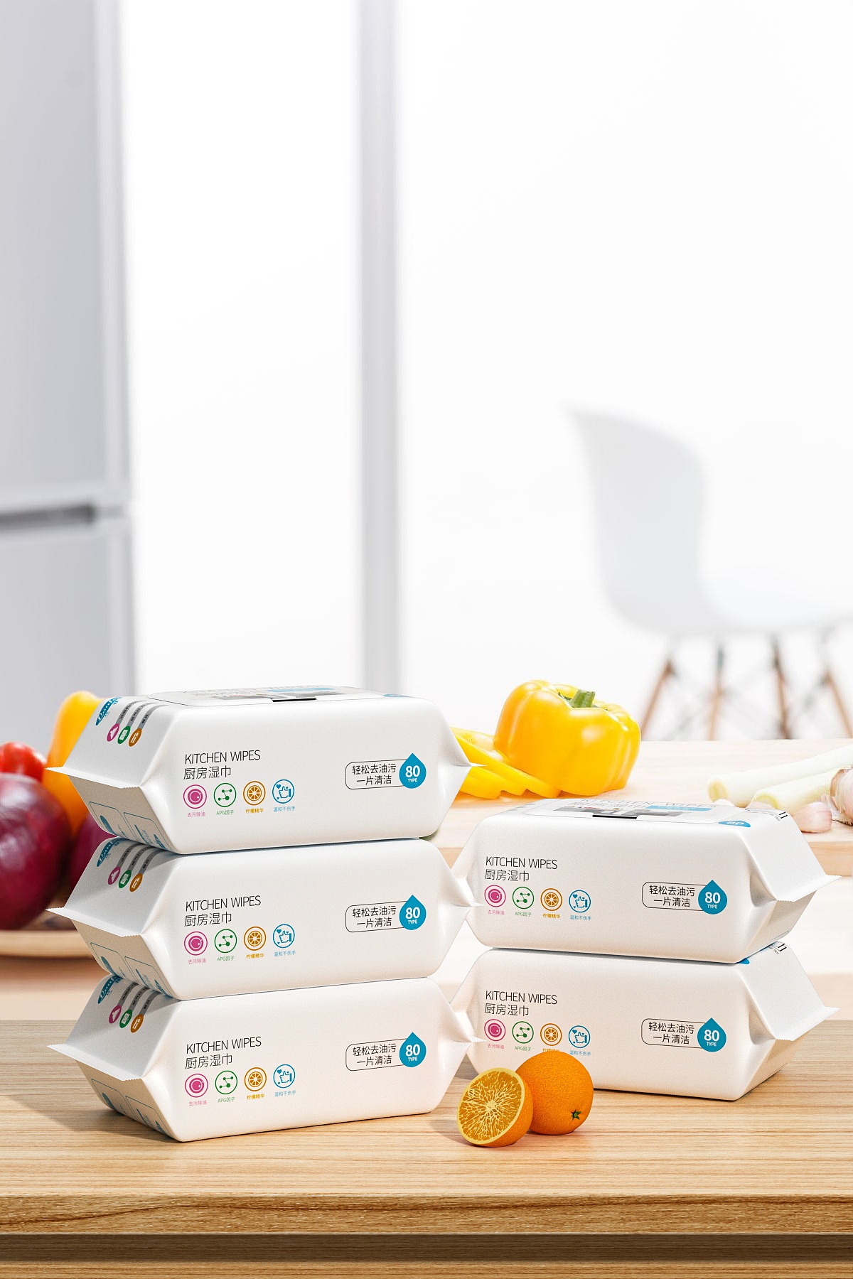 厨房湿纸巾|网页|电商|双鱼座视觉 - 原创作品 - 站酷 (zcool)