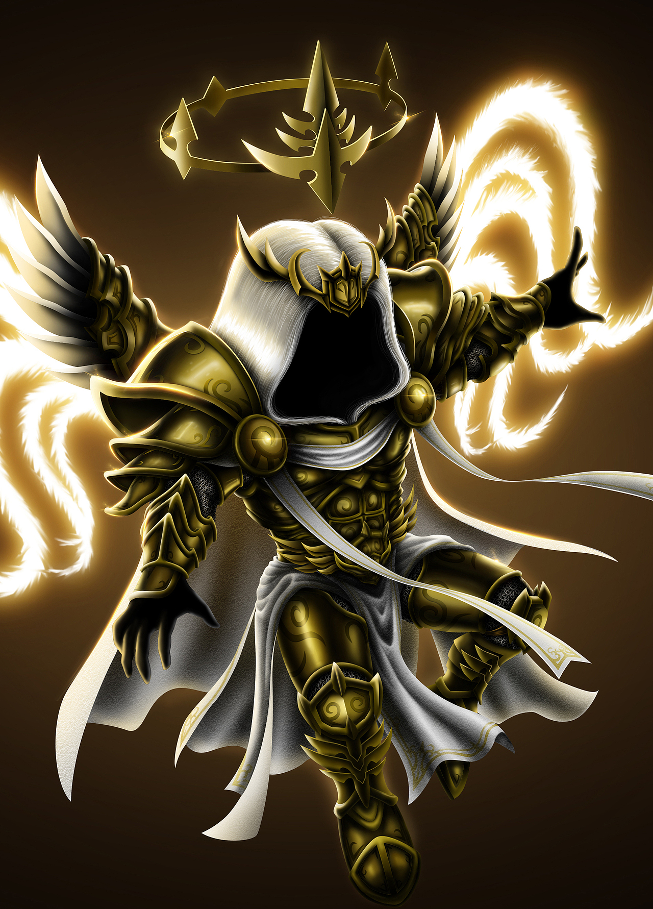 Diablo系列天使同人插画