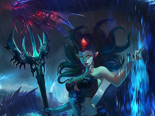 《激战.龙》系列插画集——召唤（个人主页-ZMzUyODQwNzY=） - 商业插画 - 站酷设计师園寶原创素材 - 站酷ZCOOL