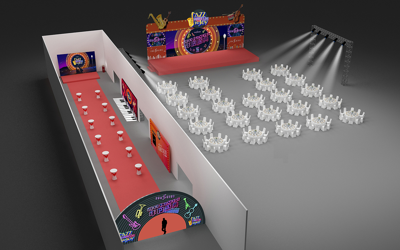 年会设计（图ZMTYyOTYzMTQ0） - 其他平面 - 站酷设计师午后鉴原创素材 - 站酷ZCOOL