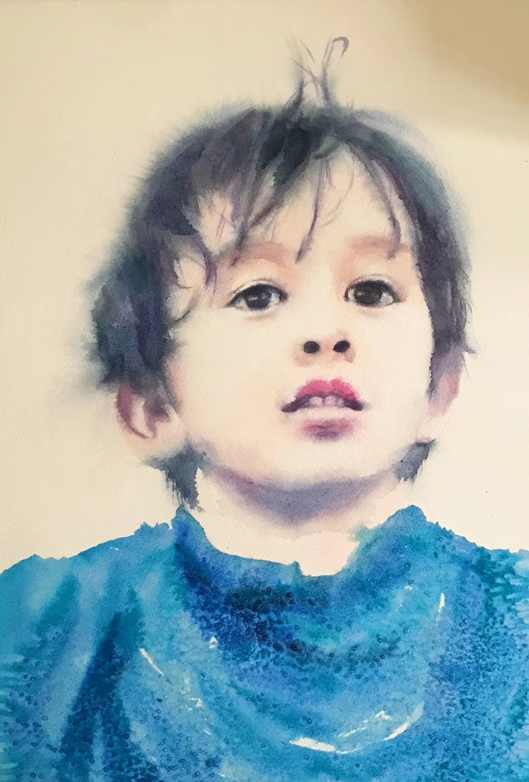 水彩人物手绘