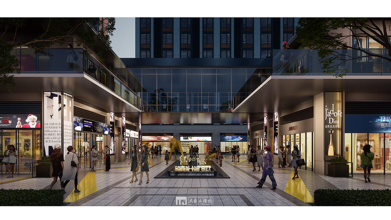 效果图表现（图ZMjk1ODQyMTI0） - 景观设计 - 站酷设计师大象在撸图原创素材 - 站酷ZCOOL