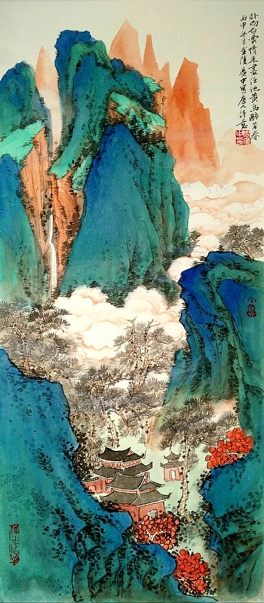 周广中的山水画着力表现了南方山水的温润灵秀|纯艺术|绘画|艺惠藏