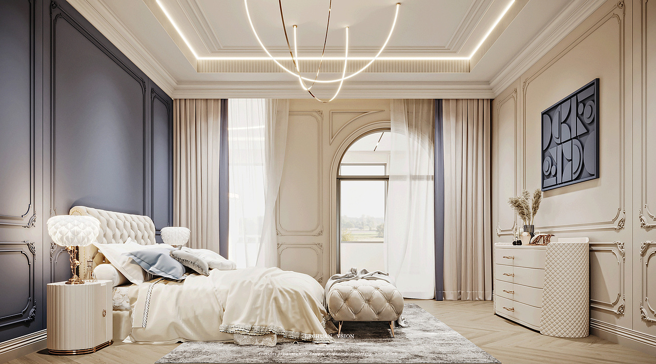 而川视觉 丨 法式别墅—赋予生活极致的奢华浪漫