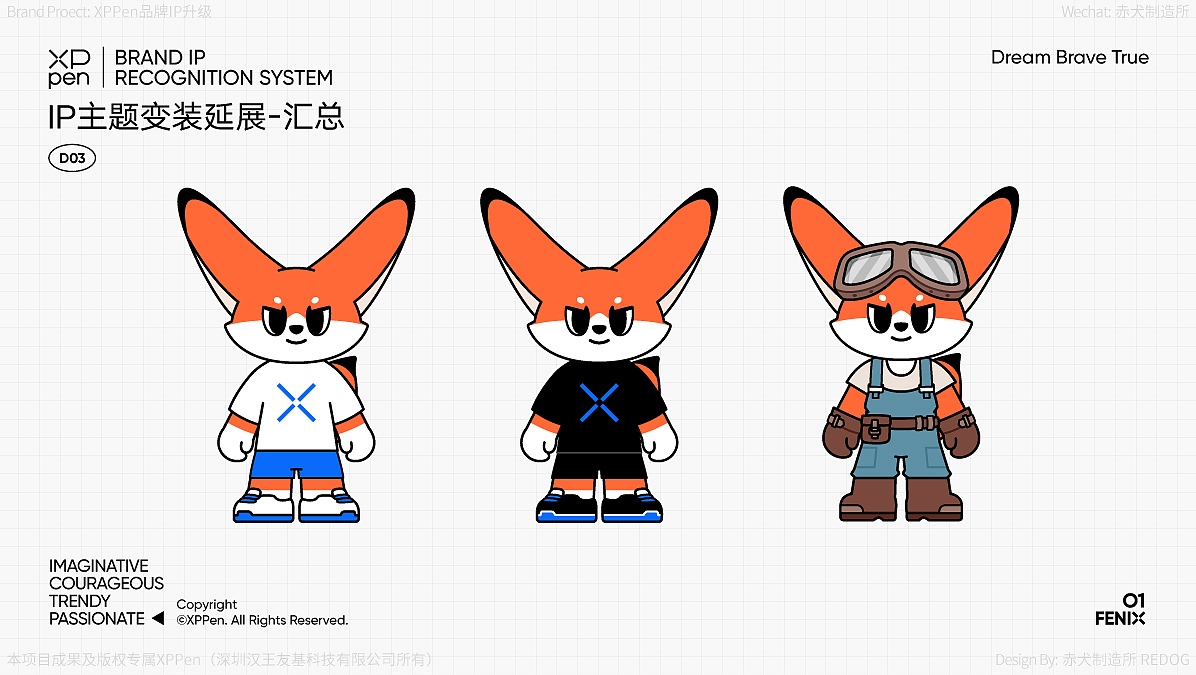 IP主题变装延展,可以根据品牌进行不同的宣传进行切换,不同的服装代表不同的场景和主体。