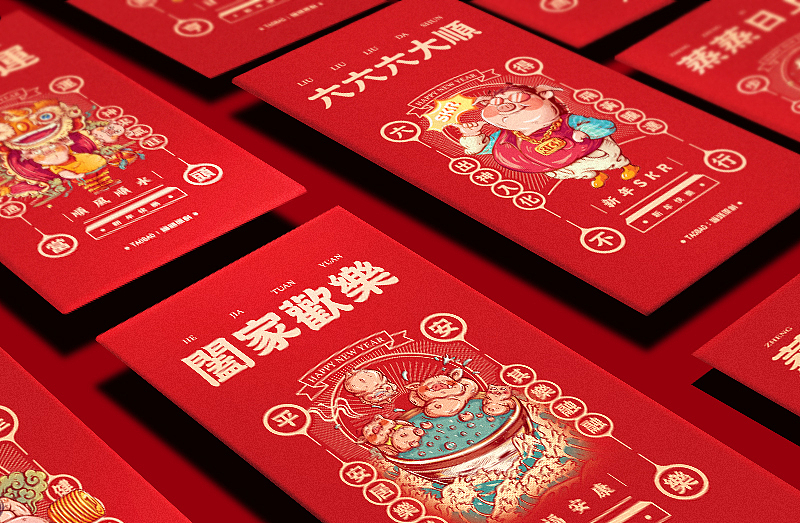 【小猪配福】打破传统风格的新春创意年货