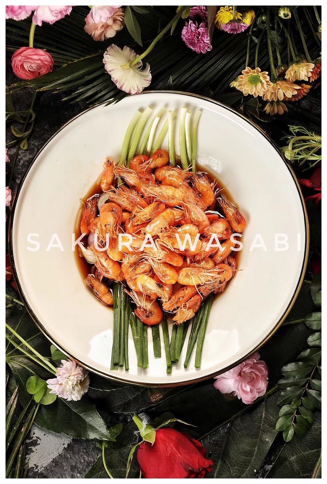 森系主题菜品拍摄