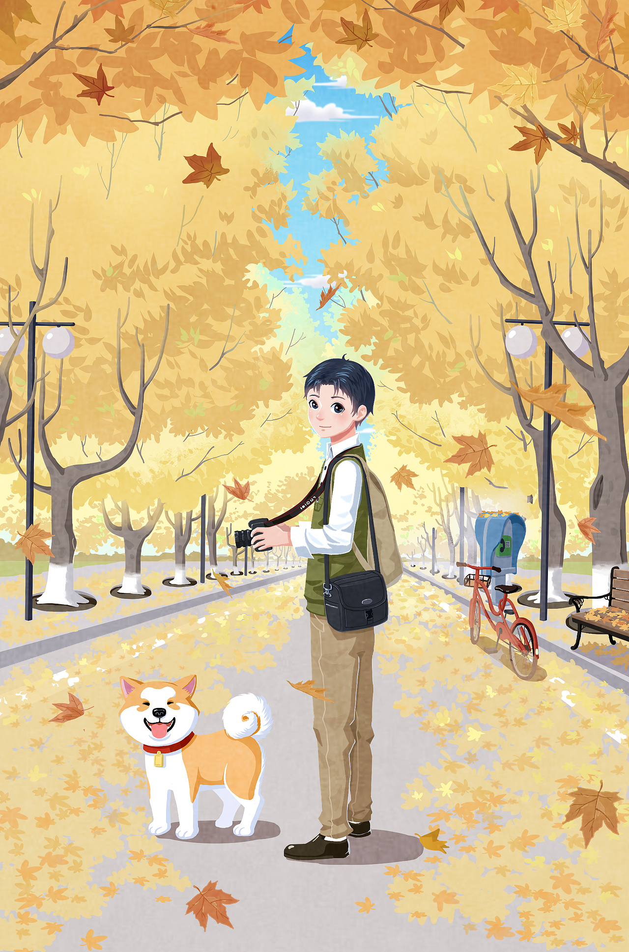 《读友·少年文学》封面插画21年10月-12月封面|插画|商业插画|画画的