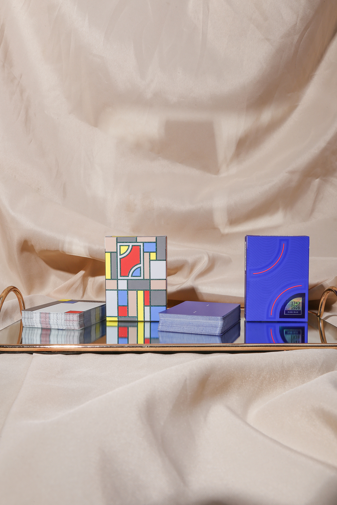 “静物”系列 花切扑克纸牌 峦级 蒙德里安 克莱因蓝