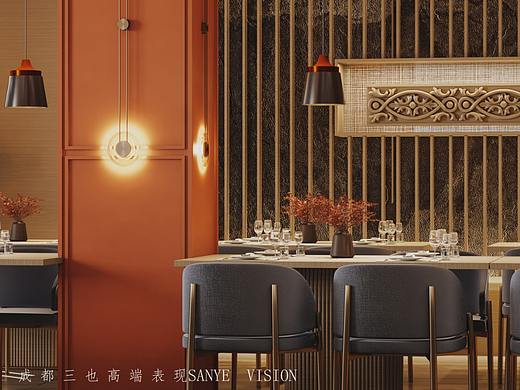 工装---餐饮（个人主页-ZNTY4MjExMTI=） - 酒店餐饮设计 - 站酷设计师成都三也表现原创素材 - 站酷ZCOOL