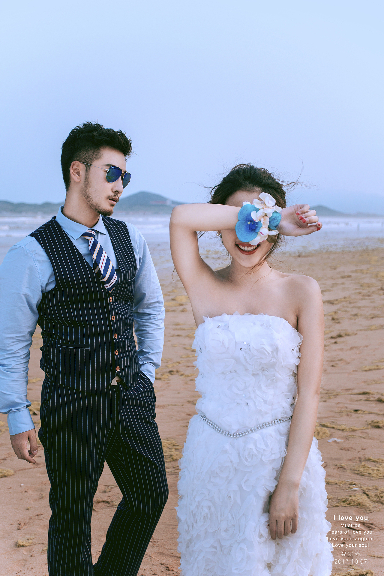 婚纱修图（图ZOTMyNDY1NDA=） - 人像摄影 - 站酷设计师花棘原创素材 - 站酷ZCOOL