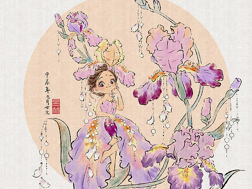 鸢尾花神,鸢尾花仙子