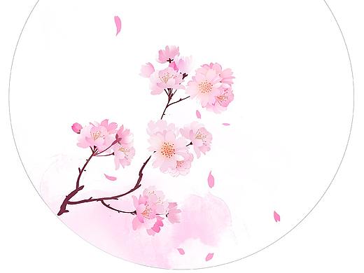 樱花图案