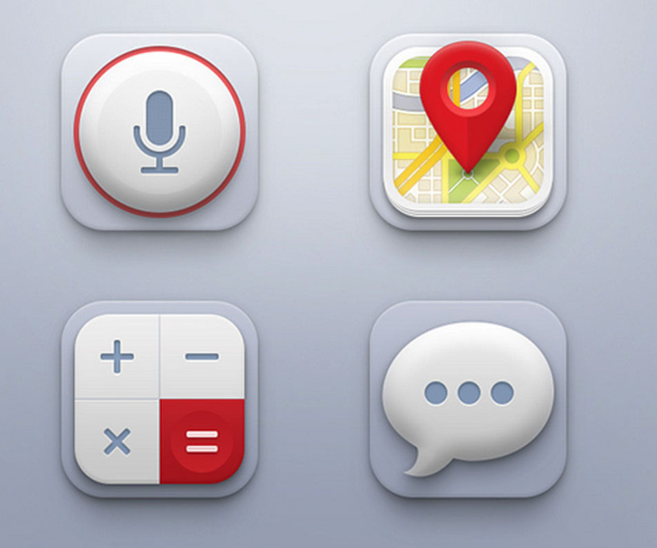 拟物icon|ui|图标|小annie_原创作品-站酷zcool