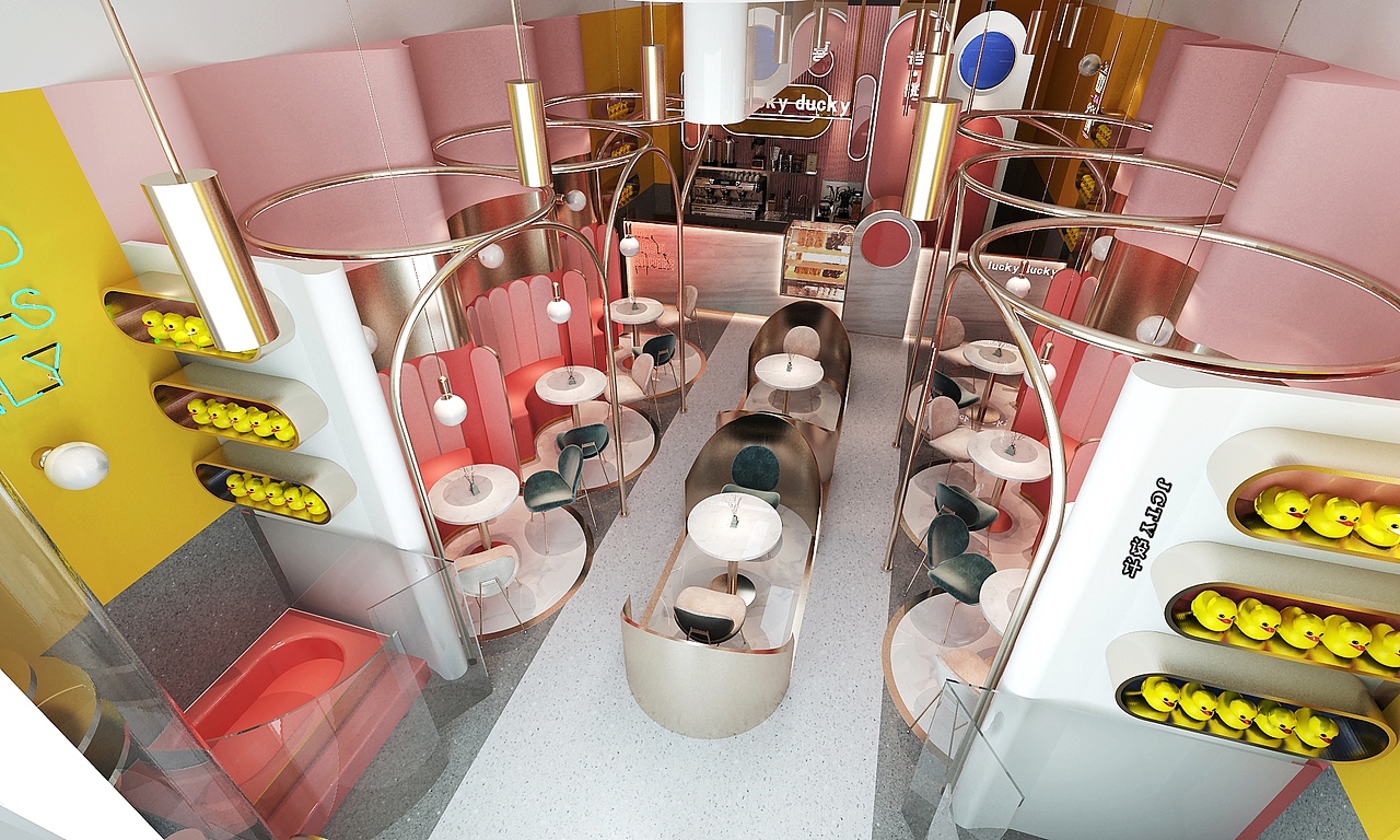 北京三里屯超网红撸鸭馆”喜·鸭“设计最终稿