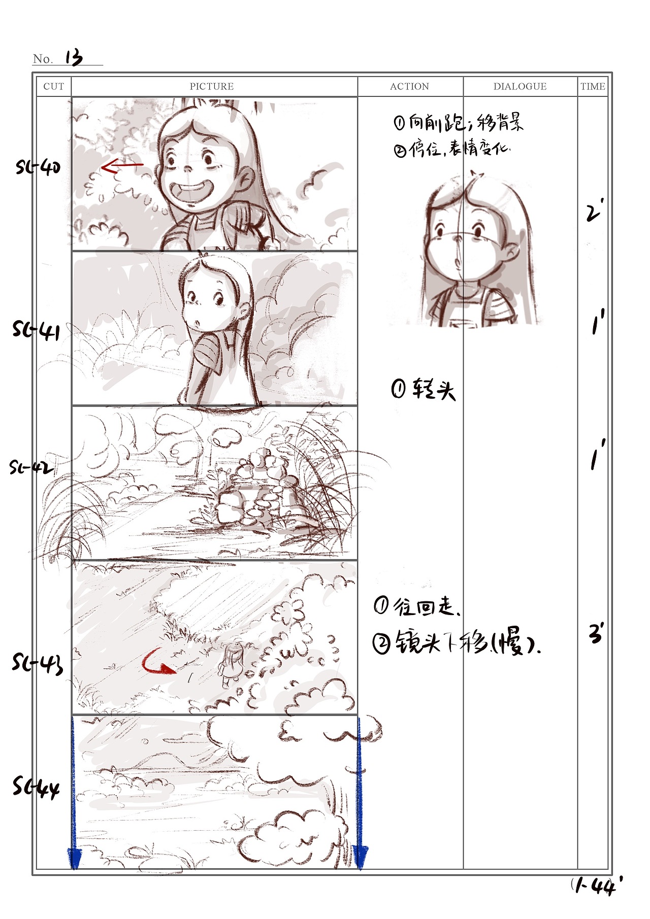 动画短片分镜头