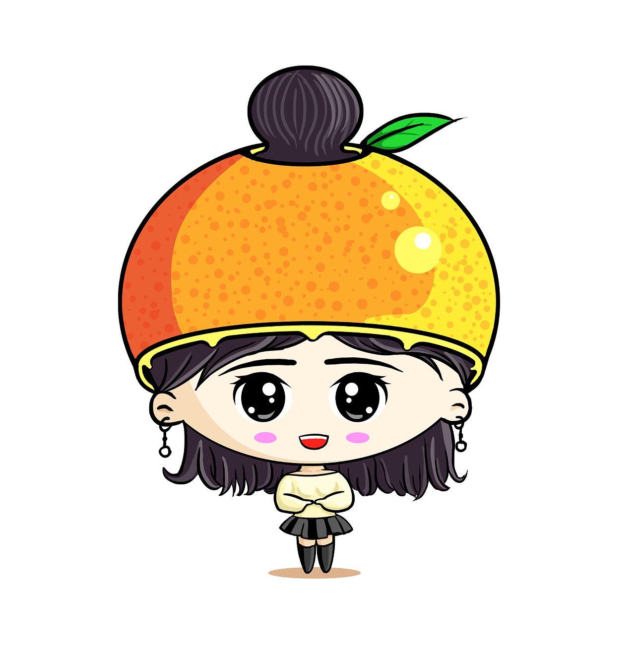 橙心橙意 橙子公仔