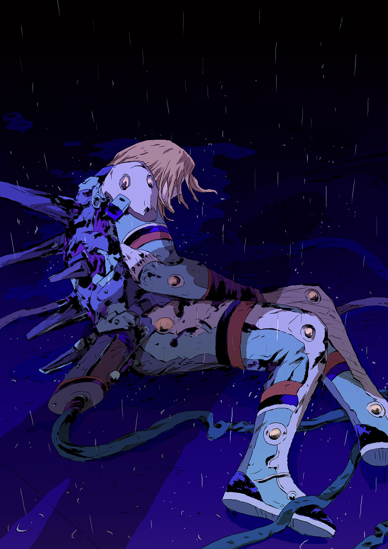 《来自深空》插画封面（一）（图ZMjY5OTAxOTMy） - 创作习作 - 站酷设计师神番动漫原创素材 - 站酷ZCOOL