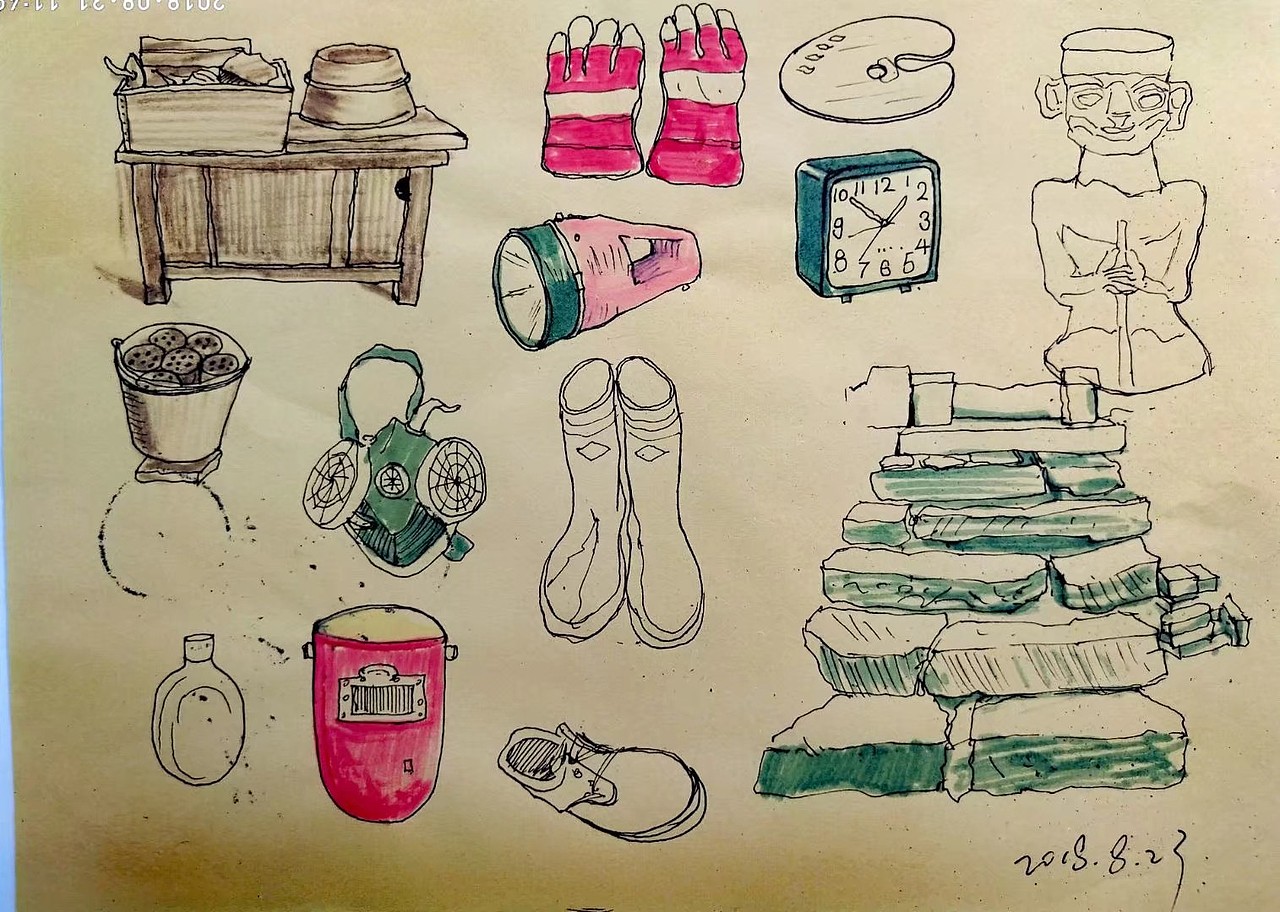 阿杜手绘阿杜速写大师速写人体速写肖像画速写艺术速写