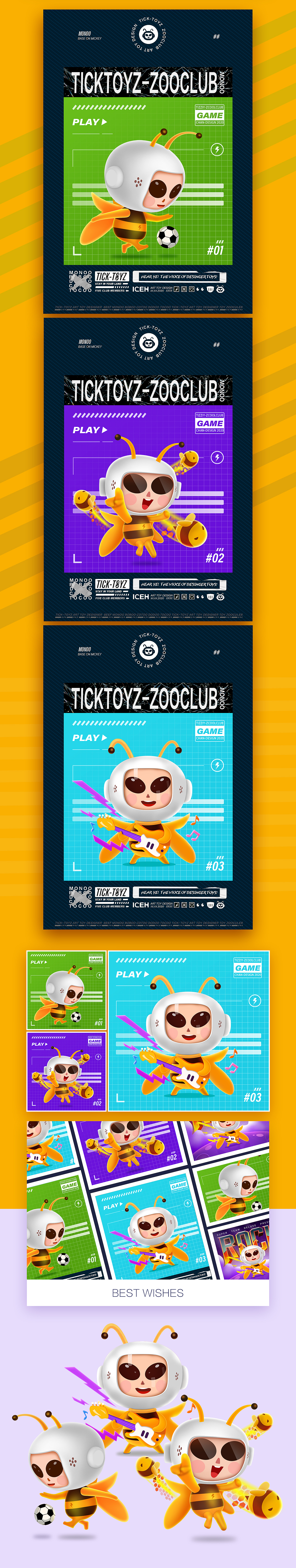 798形象-柒小蜂（图ZMjA3NzIwMzQ4） - IP形象 - 站酷设计师夕无限原创素材 - 站酷ZCOOL