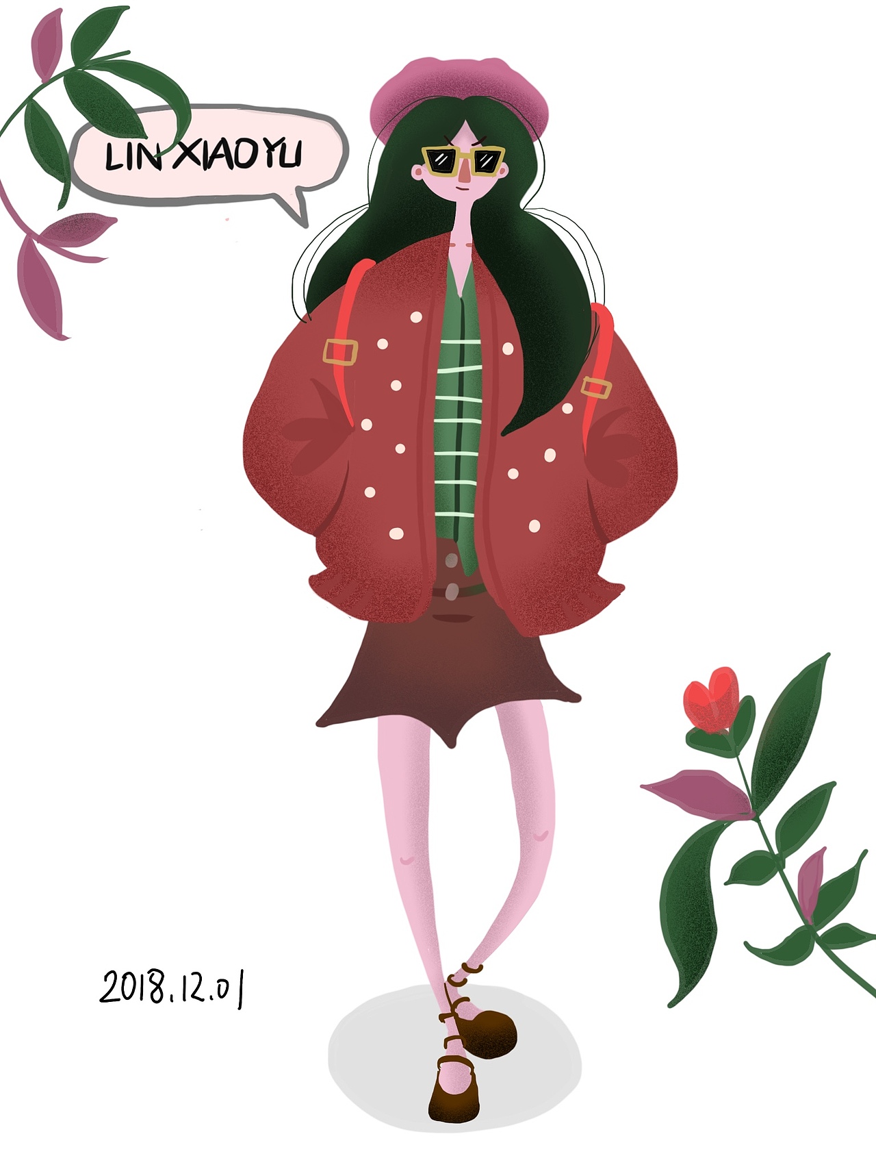 12.01练习（图ZMTM3MTY1MDI4） - 商业插画 - 站酷设计师Doraaaaaaalin原创素材 - 站酷ZCOOL