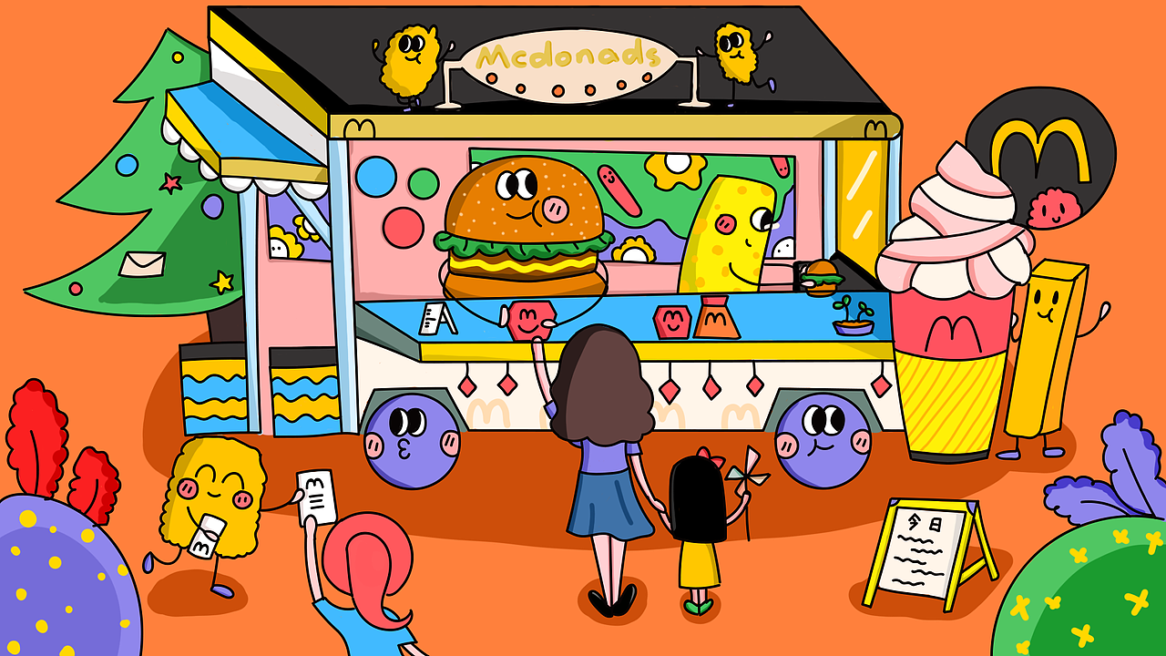 FOODTURCK美食餐车（图ZMTY3MzMwNDM2） - 创作习作 - 站酷设计师vvv加菲猫妙脆角原创素材 - 站酷ZCOOL