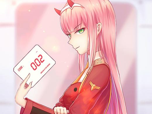 《DARLING in the FRANXX》002同人插画