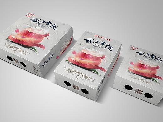 丽江雪桃包装创作历程