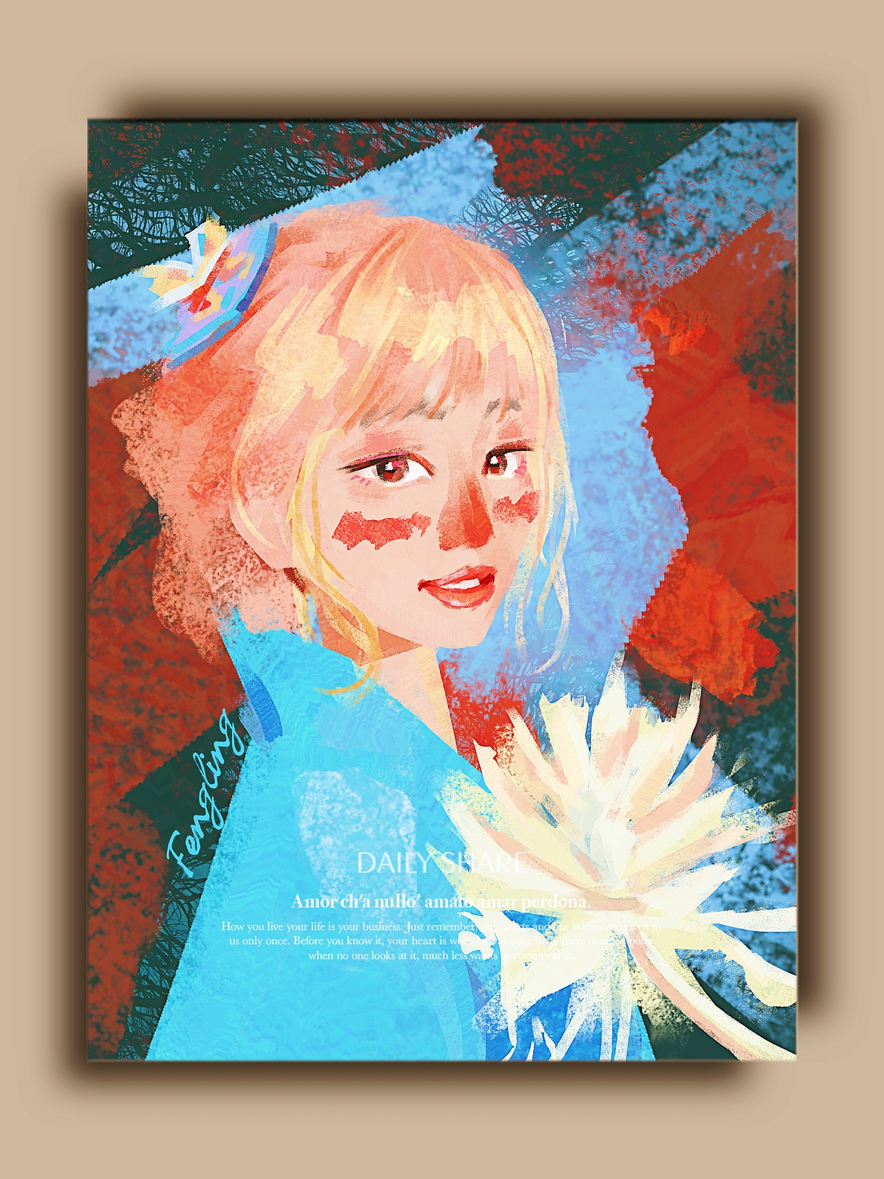 插画——2022.5（图ZMzAyNjI0MDY0） - 商业插画 - 站酷设计师风陵__原创素材 - 站酷ZCOOL