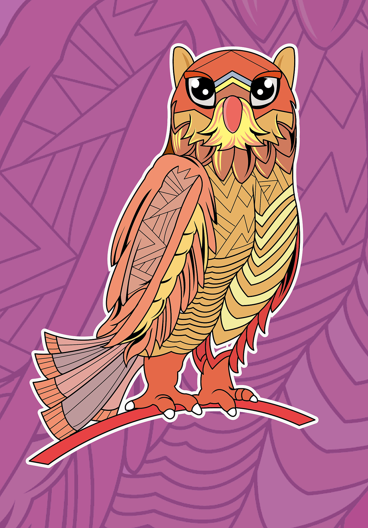 潮流插图/涂鸦动物