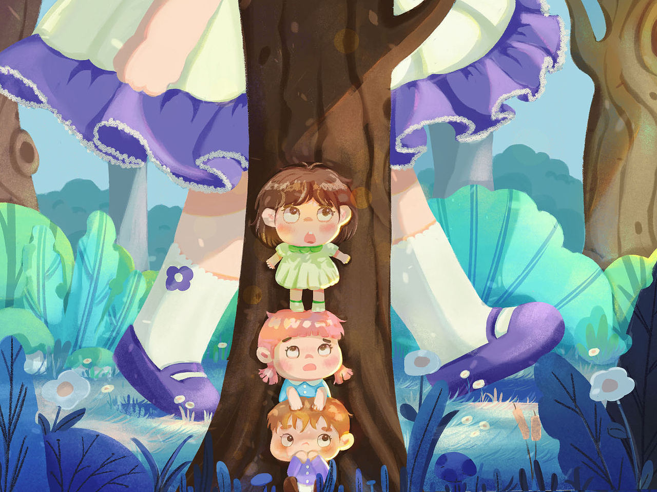 去年画的一些图～（图ZMzYxNjM5OTA0） - 儿童插画 - 站酷设计师皮哈哈哈原创素材 - 站酷ZCOOL