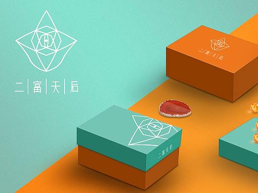 二富天后品牌logo设计方案