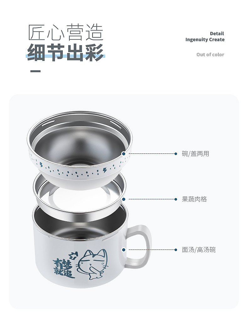 学生简餐便当盒（图ZMjQ1NDIyODg0） - 电商 - 站酷设计师崔亦介Ezzz原创素材 - 站酷ZCOOL