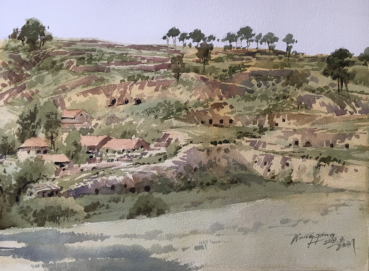 没事画点小画。