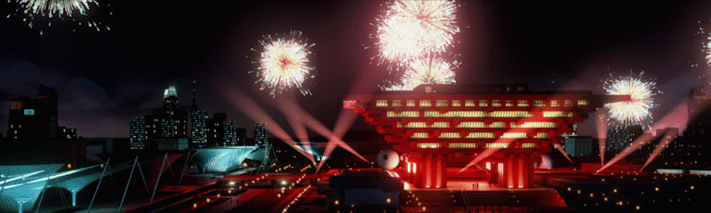 蓝色橙子 |  2019上海国际车展 -红旗车展视觉设计 