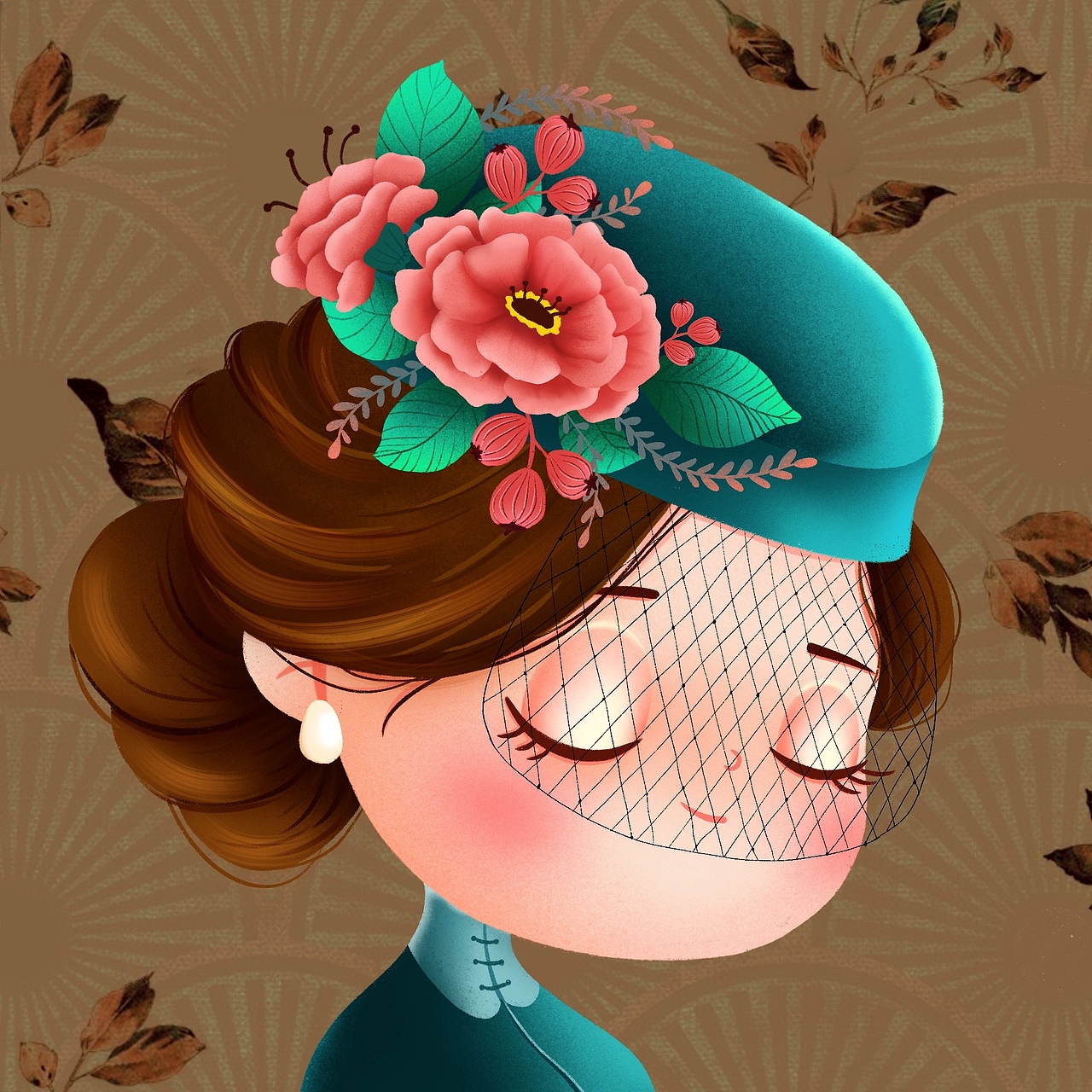 小胖妞系列 — 头像篇(图ZMTk2OTg3NjQw) - 创作习作 - 站酷设计师画久久原创素材 - 站酷ZCOOL