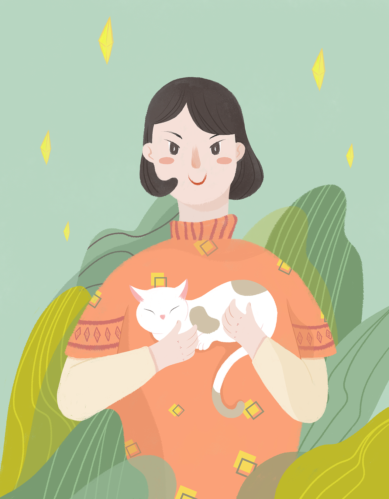 小情緒（圖ZMTk3NTEyNjQw） - 創(chuàng)作習(xí)作 - 站酷設(shè)計(jì)師TM2019原創(chuàng)素材 - 站酷ZCOOL