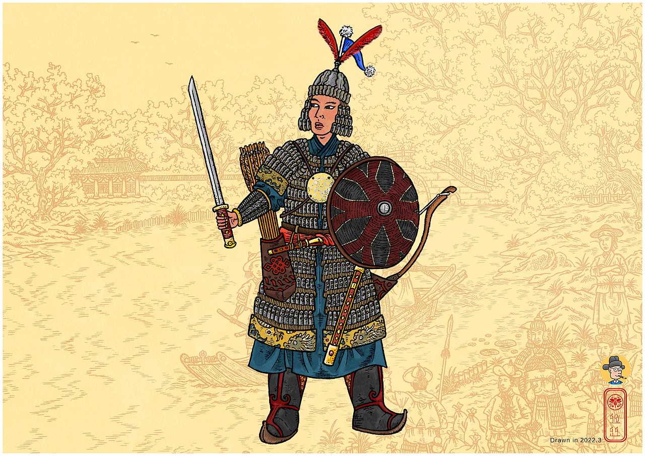 甲胄绘本图鉴——中国西藏地区（图ZMzgwODA0MTg0） - 创作习作 - 站酷设计师疣猪米亚原创素材 - 站酷ZCOOL