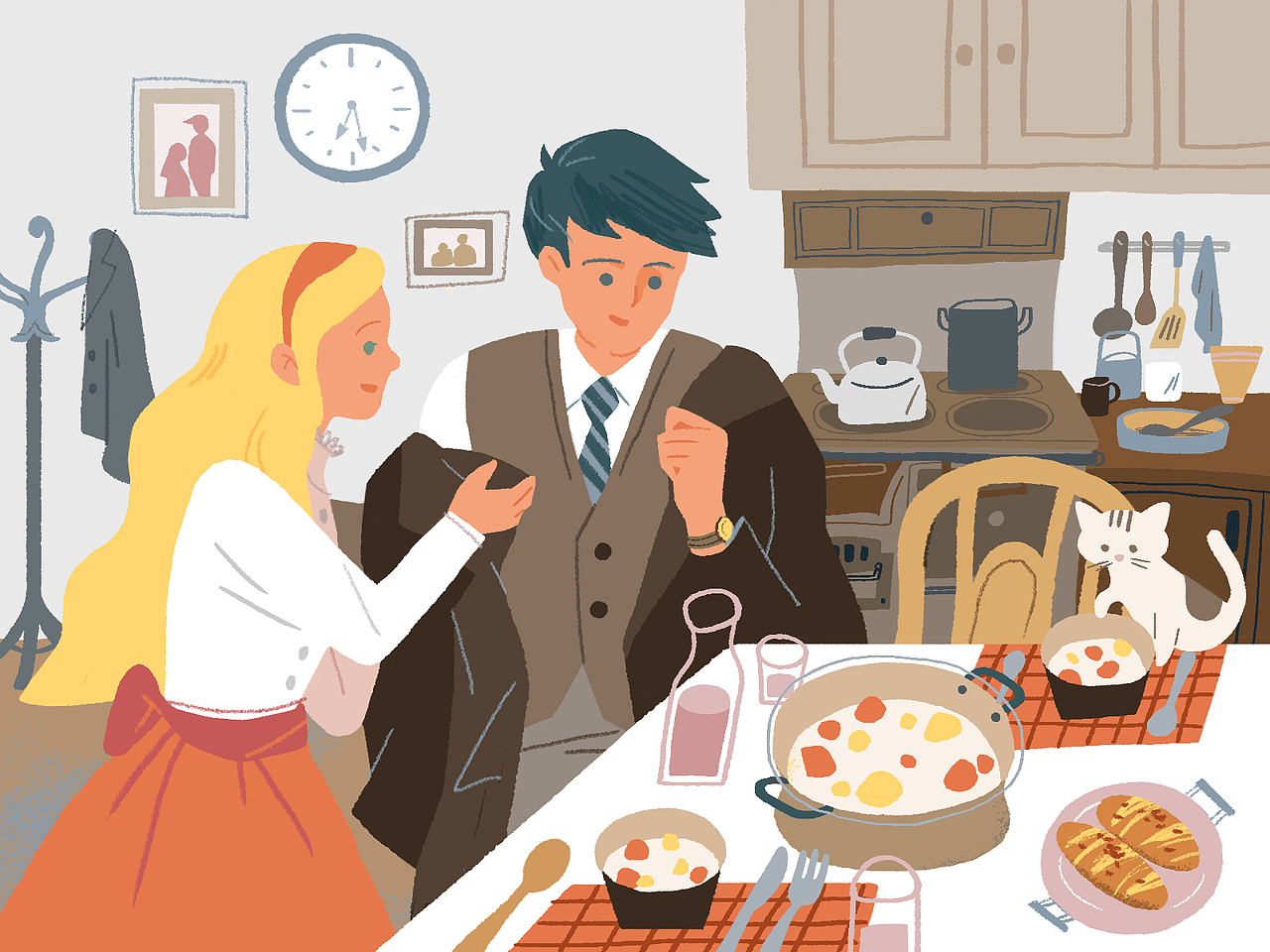 The Gift（图ZMTU1OTI1NjAw） - 商业插画 - 站酷设计师YusaCui原创素材 - 站酷ZCOOL