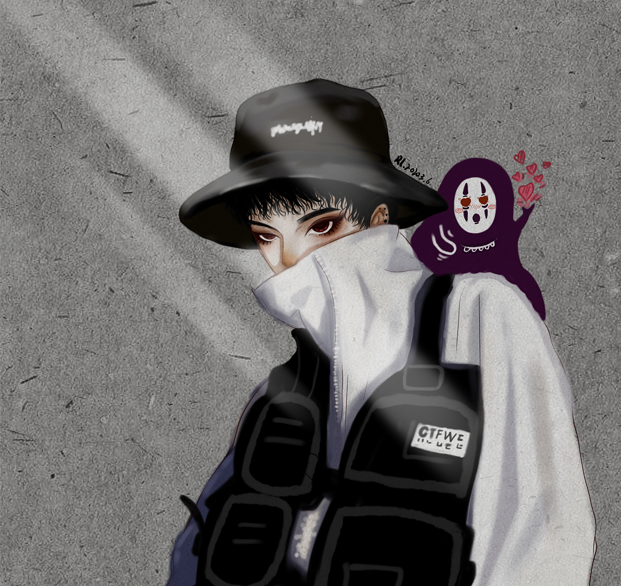 无脸男动漫头像