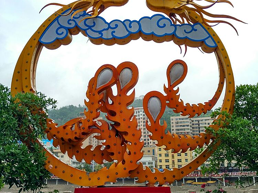 龙凤呈祥景观灯-凤凰来仪景观灯可定制【世博光电】